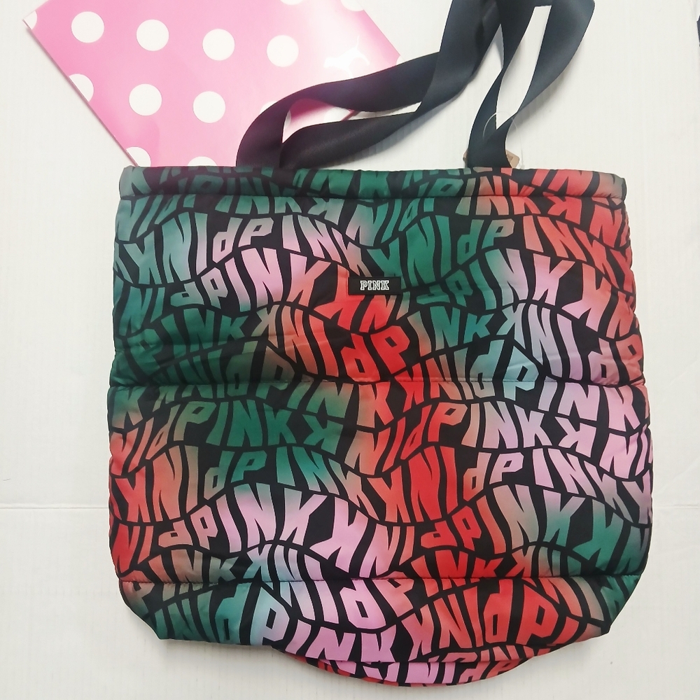 Victoria's Secret PINK Puffer Tote Bag